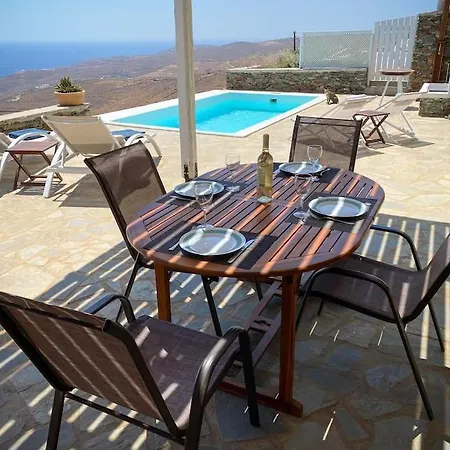 Дом отдыха Cosy Villa With Private Pool And Amazing View Китнос
